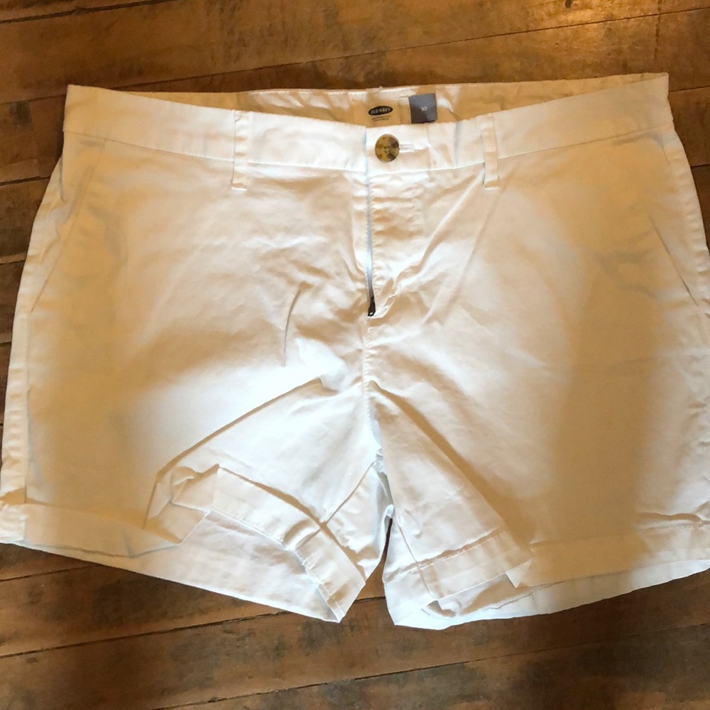 White women’s shorts